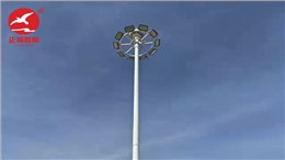 甘肃兰州30米高杆灯工程的案例