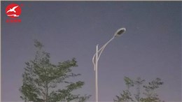 佛山南海中学高低臂市电路灯工程案例