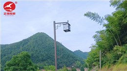 江西上饶望仙谷景区庭院灯工程案例