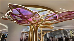 广东广州增城区金海岸城市广场商业景观灯工程案例