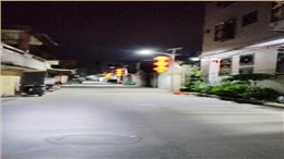 宁夏银川街道太阳能路灯安装