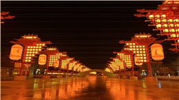 河北唐山河头老街-文旅亮化工程-景观灯工程（500万）