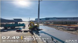 厦门市翔安区30米高杆灯安装工程