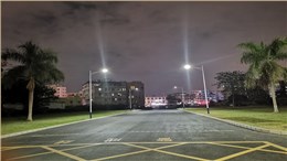 广东深圳平湖区路灯工程