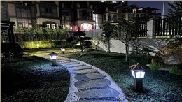 中山太阳能草坪灯安装工程