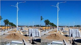 广东佛山市LED市政路灯工程安装