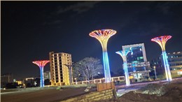 埃塞俄比亚景观亮化灯具工程项目