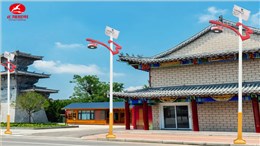 6米8米新农村路灯厂家正翔照明工程定制